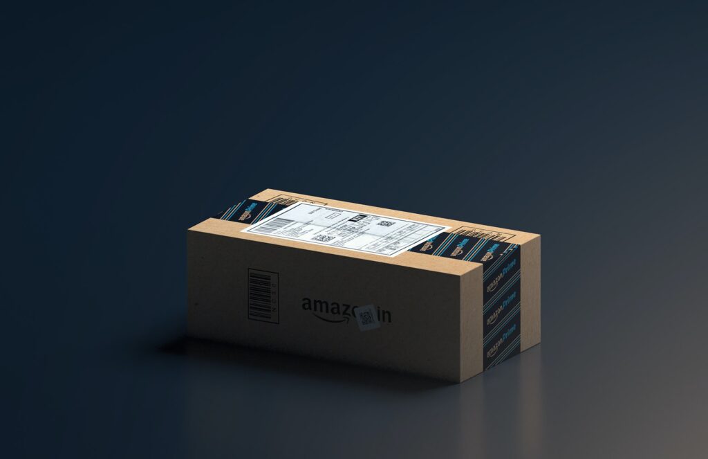 Amazonの梱包箱